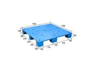 1111九腳平板塑料托盤(pán)